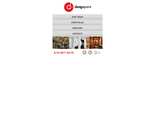 Tablet Screenshot of designpoint-interiors.com